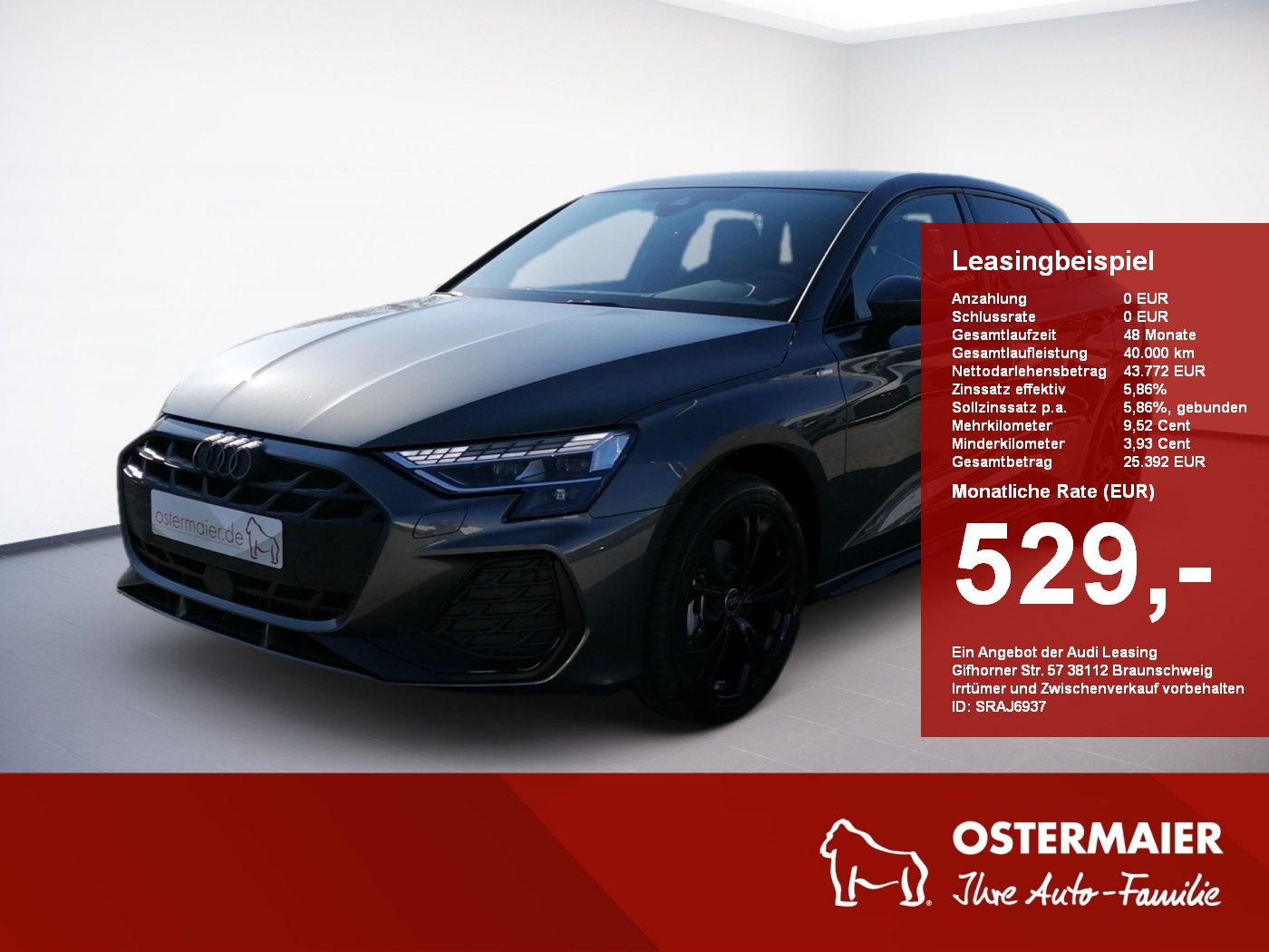A3 Sportback S line 35 TFSI S tronic 18ALU.NAV.AHK.LED