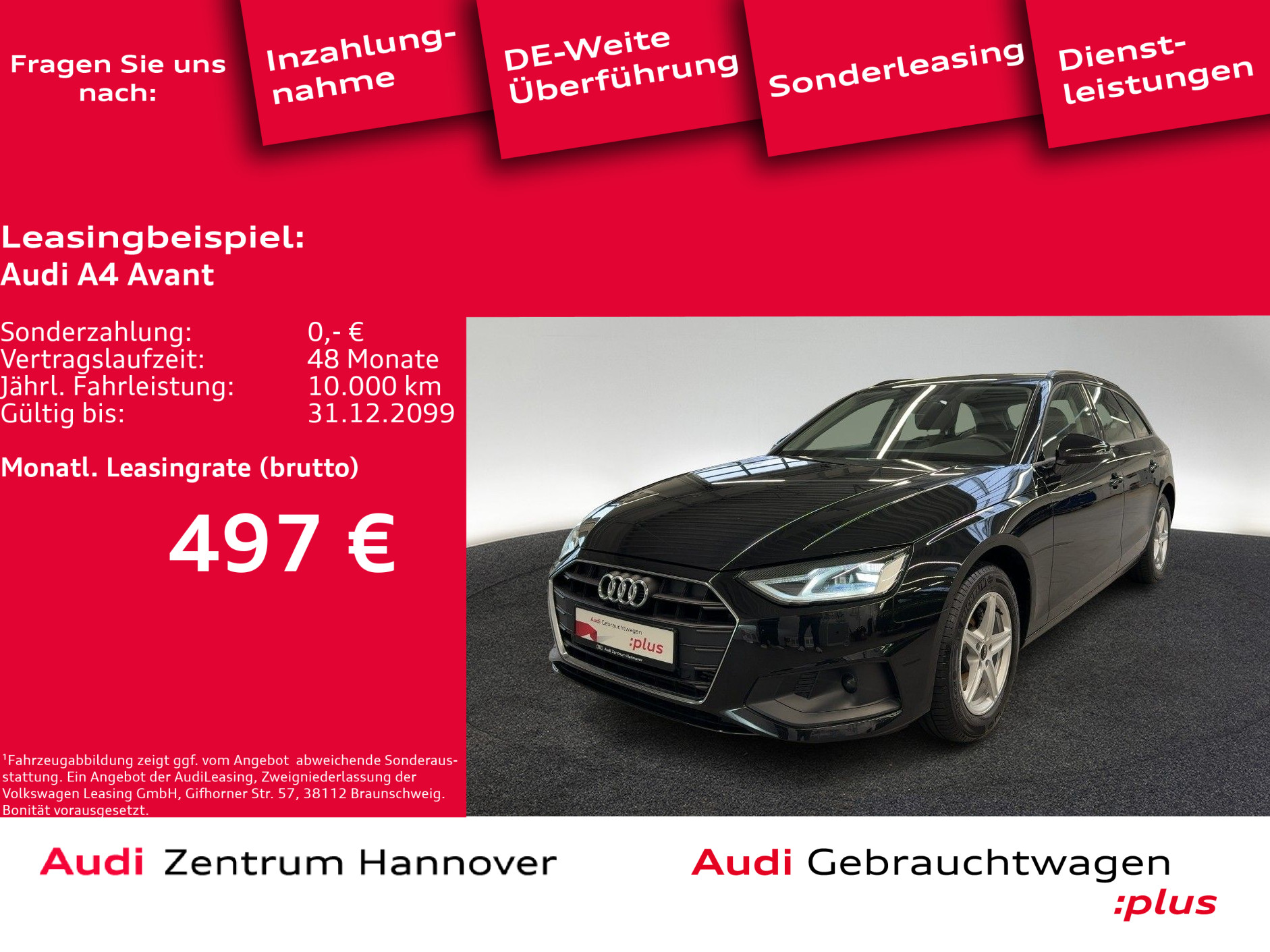 A4 Avant 35 TFSI AHK LED Navi Lenkr.hzg. Sportsitze