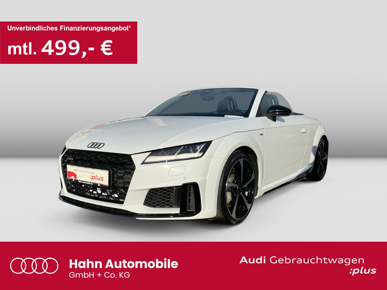 TT Roadster 45 TFSI qua S-Trc Cam Navi LED B&O S-Line Exterieur