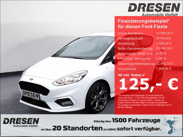 Ford Fiesta ST-Line Winterpaket Blue Tooth