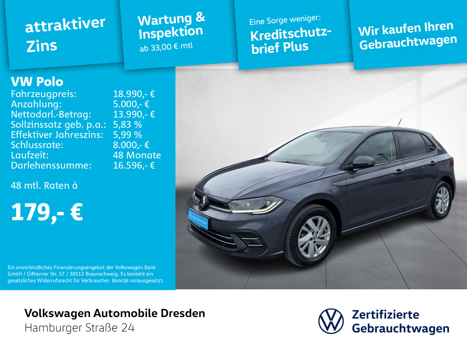 Volkswagen Polo 1.0 TSI Style IQ LIGHT TRAVEL APP