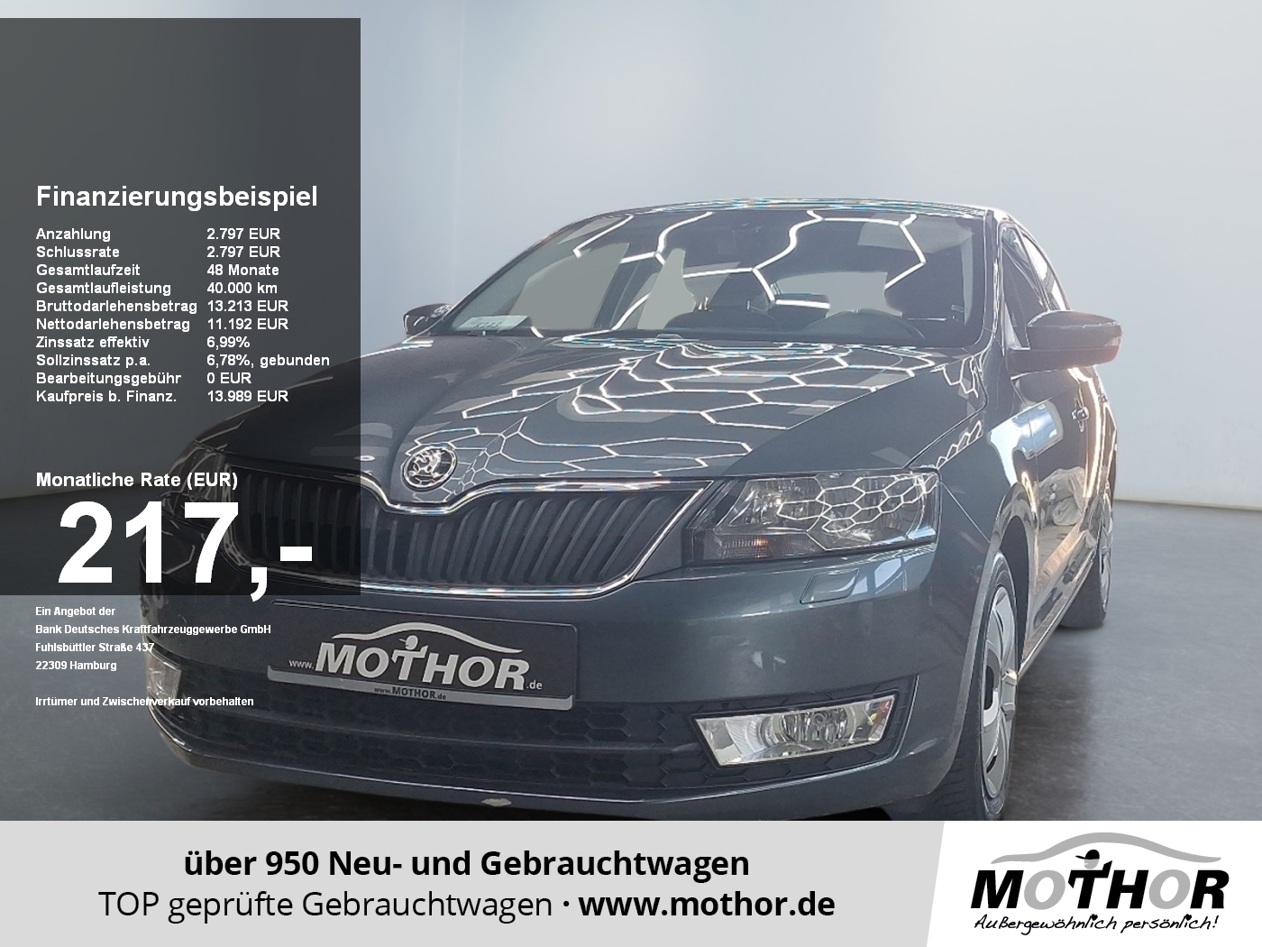 Skoda Rapid 1.4 TSI Style Klimatronik Sitzheizu