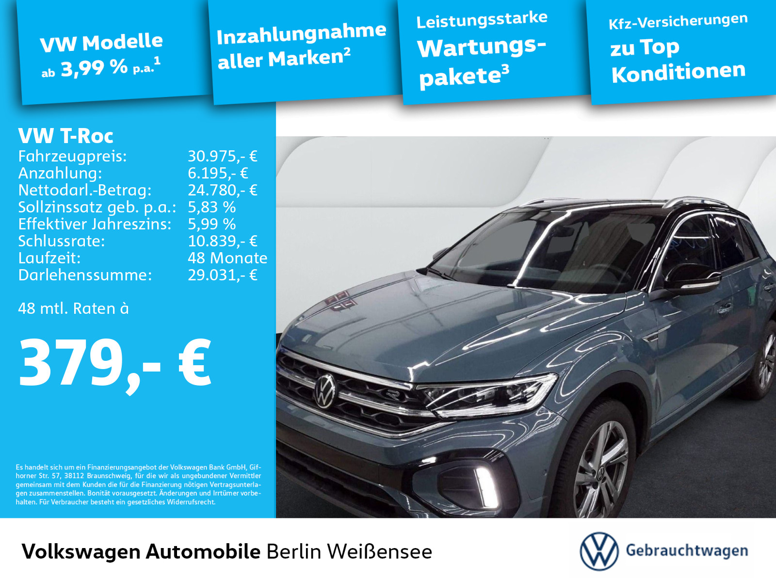 Volkswagen T-Roc 2.0 TDI R-Line