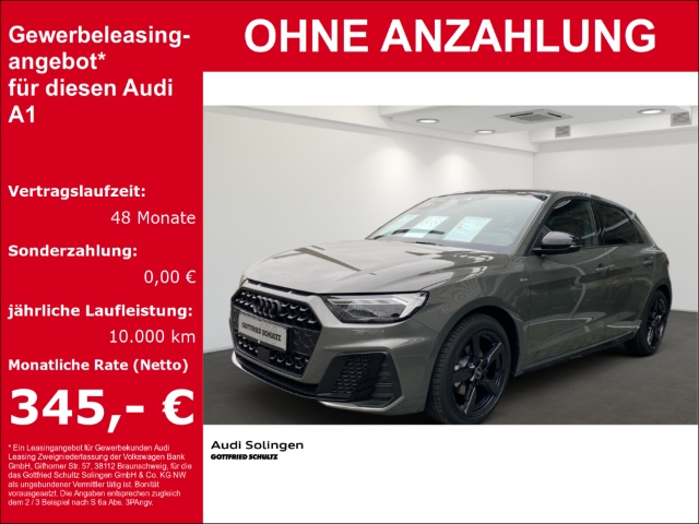 A1 Sportback 35 TFSI Navi Kontrastpaket S line