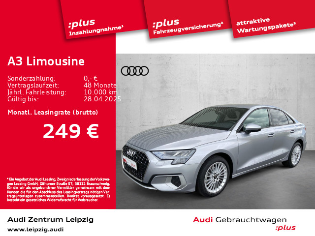 A3 Limousine 30 TFSI advanced *Info.-Paket*