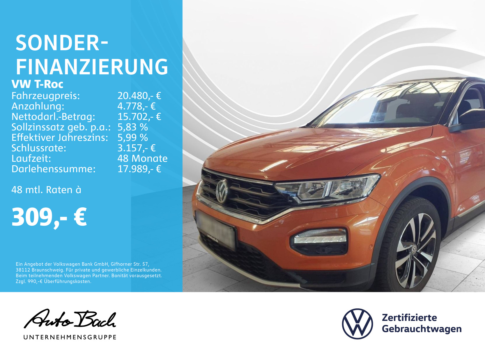 Volkswagen T-Roc 1.5 TSI 