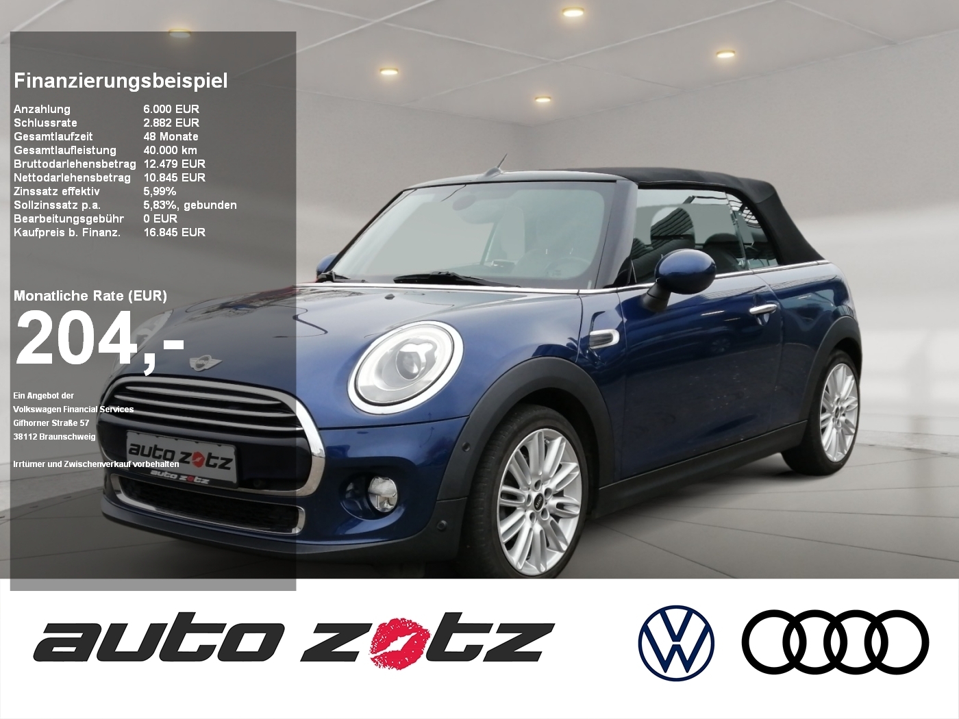 MINI Cooper Cabrio KlimaA