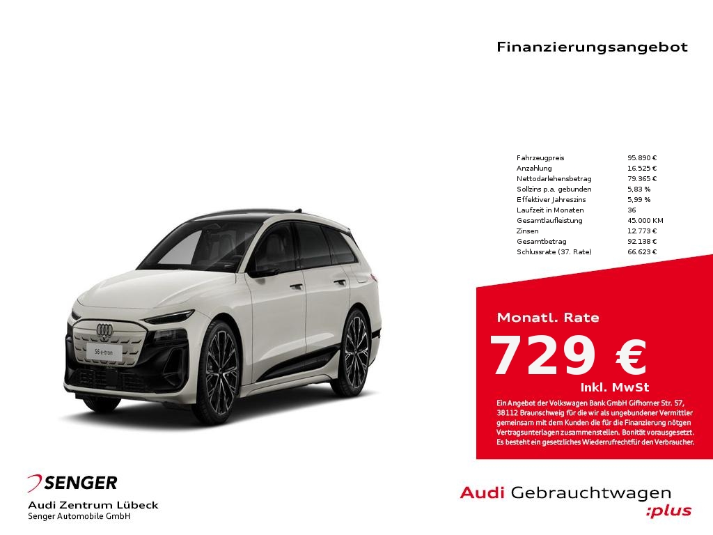 S6 Avant e-tron Bang & Olufsen Audi connect Navi