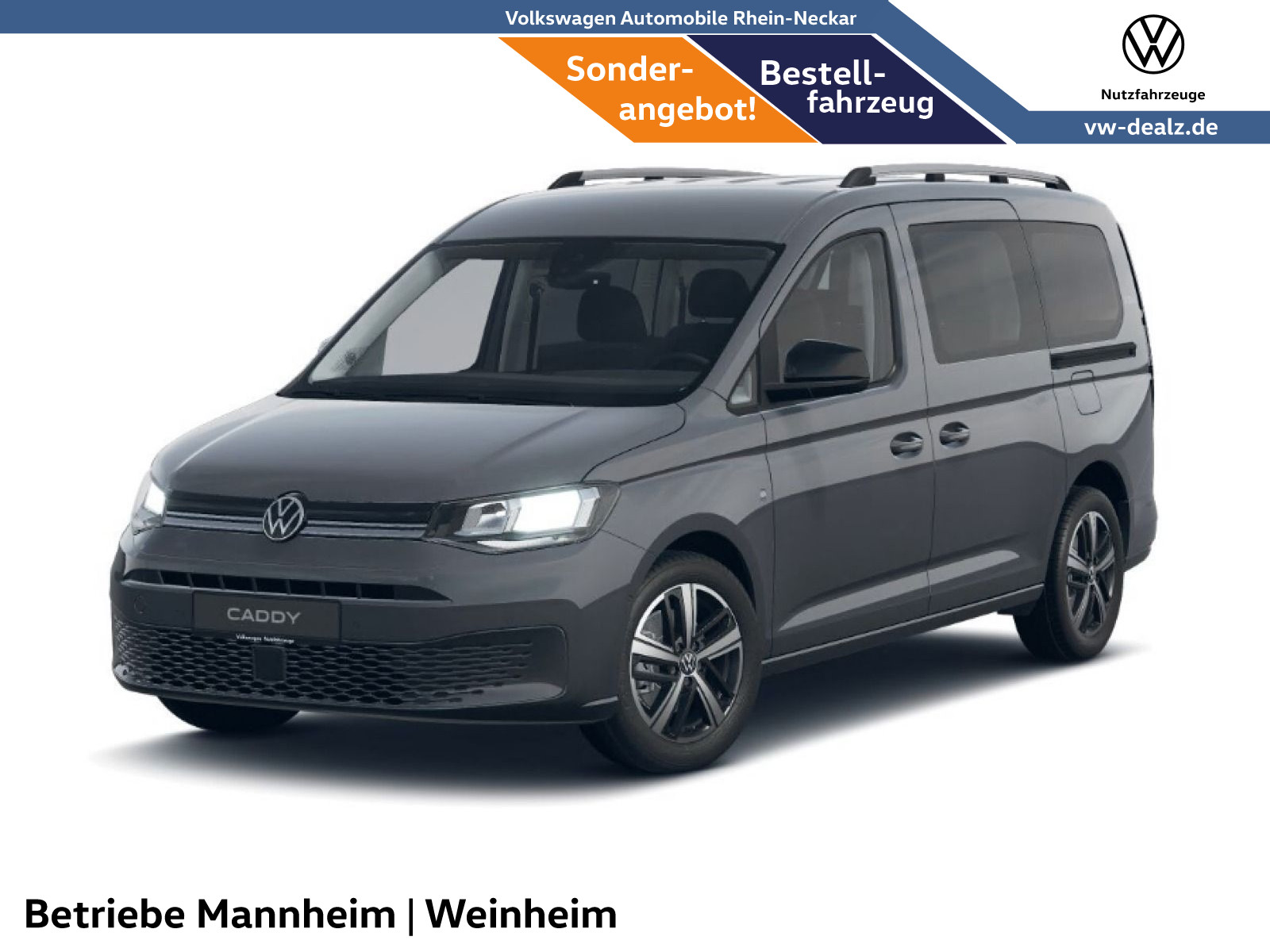Caddy Maxi Life "GOAL" 7-Sitzer 1.5 TSI EU6