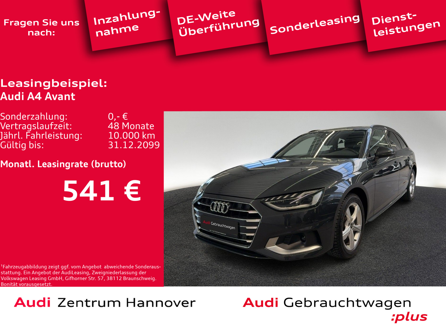 A4 Avant Advanced 35 TFSI AHK LED Kamera Navi