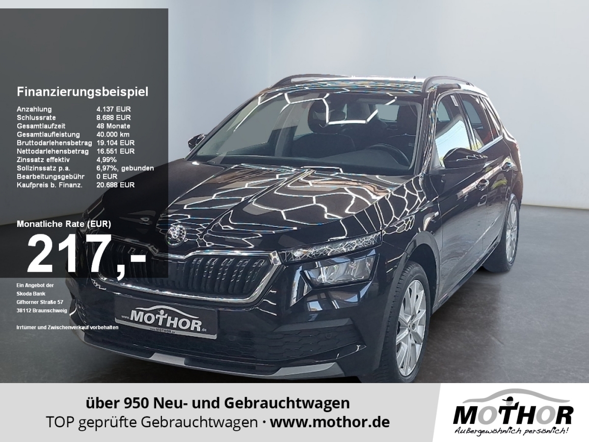 Kamiq Tour 1.0 TSI SpurH el.Heck LM KAM LED PDC