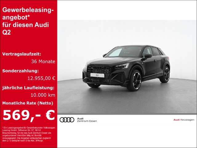 Q2 40 TFSI QUATTRO S LINE LED NAVI PANO AHK SONOS