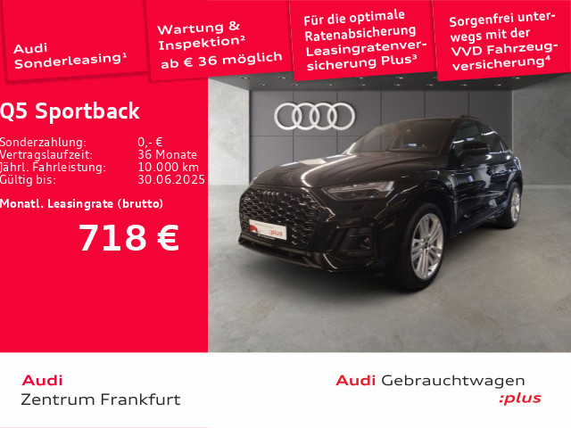 Audi Q5 Sportback 55 TFSI e quattro S line VC