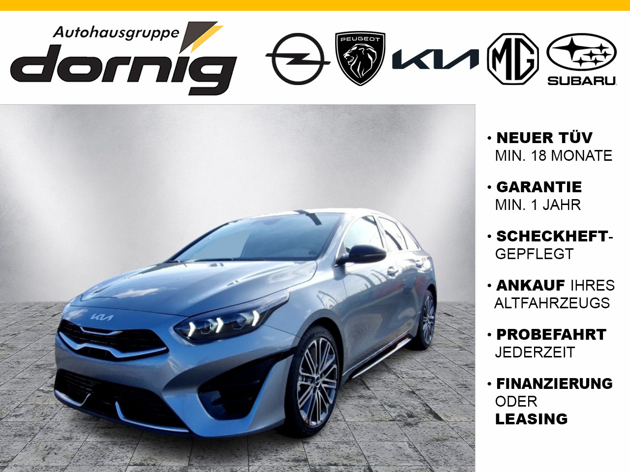 Kia pro cee'd 1.5 T-GDi 140 GT-Line DCT7