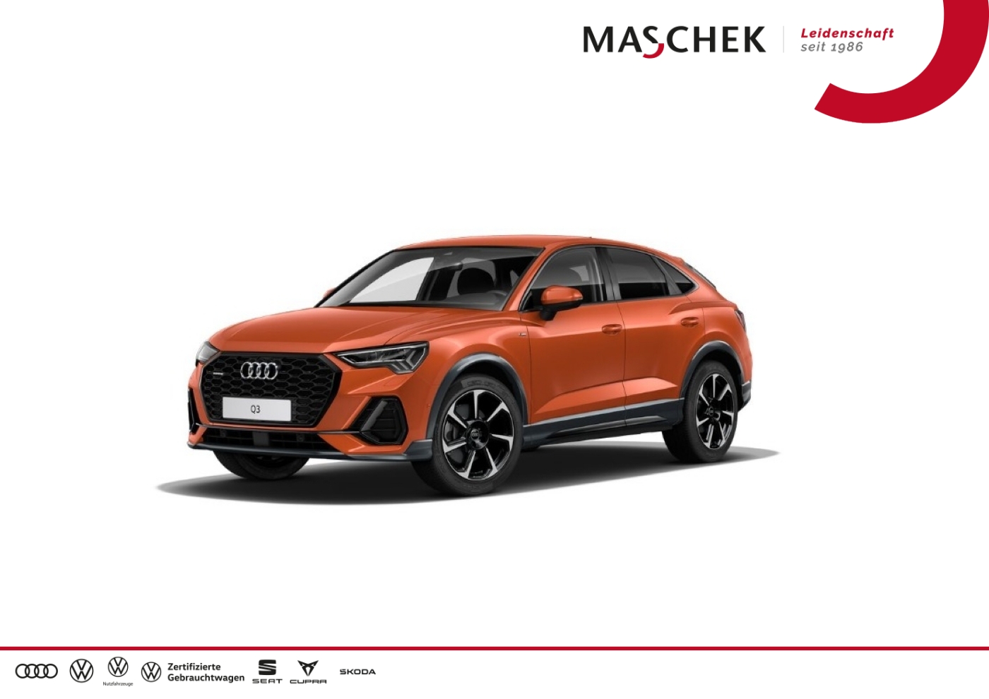 Audi Q3 Sportback S line 40TDI Black VC Privacy