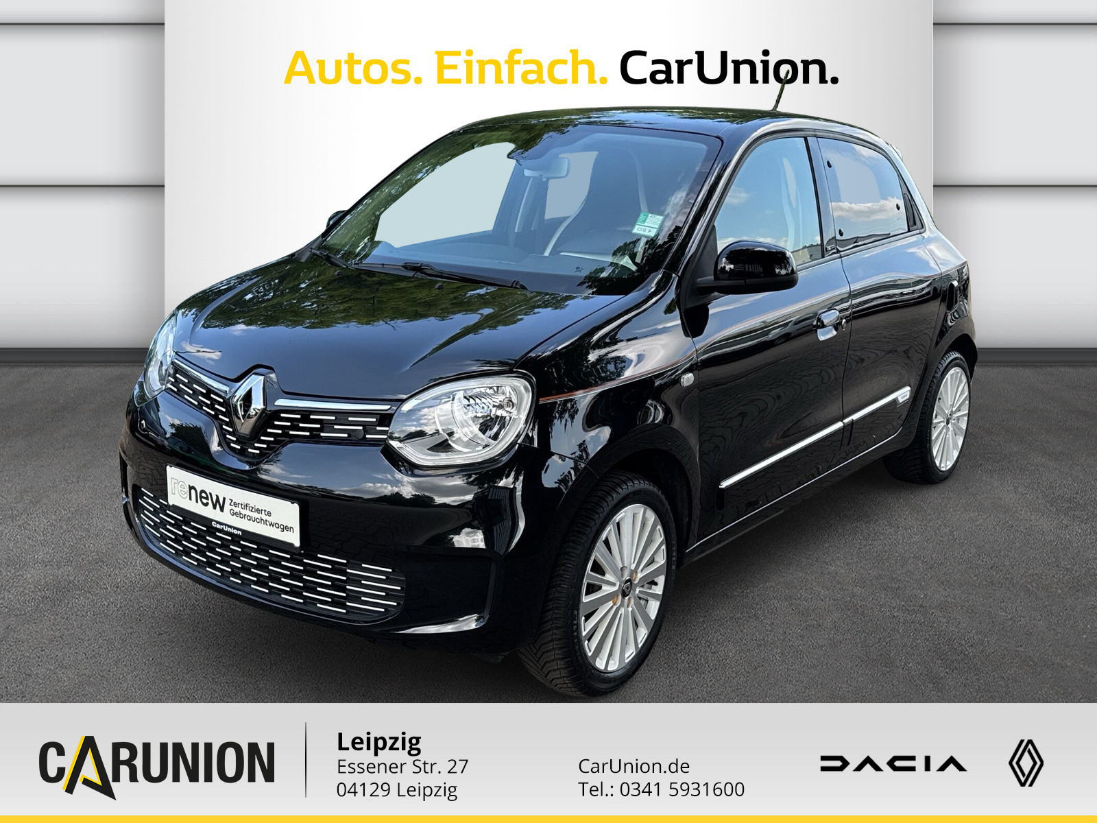Twingo E-TECH 100% el. VIBES 22KW DC Ladung!
