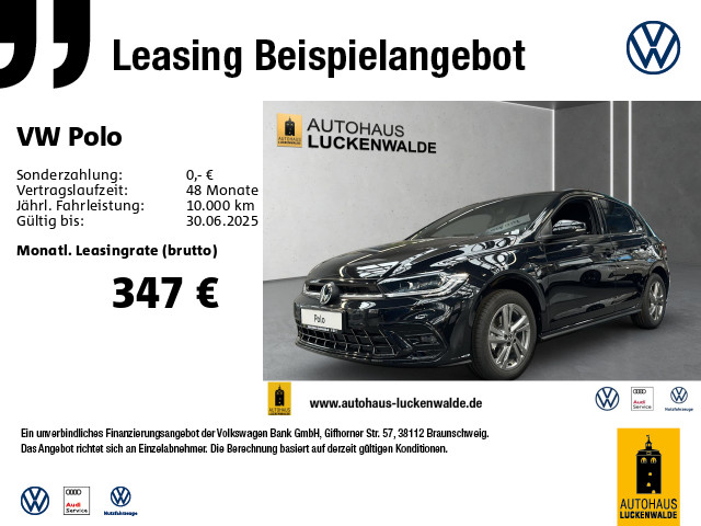 Polo 1.0 TSI R-Line DSG *IQ.DRIVE*Digi.C-Pro*