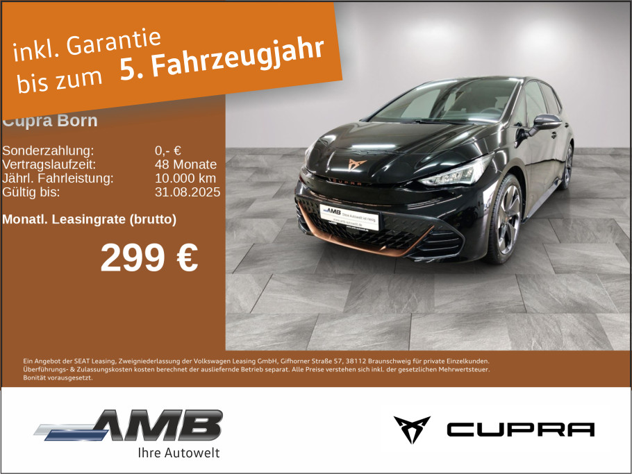 CUPRA Born eBoost 77kWh Wärmepumpe
