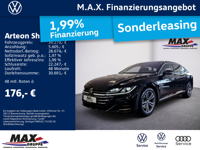 Arteon Shootingbrake 2.0 TSI R-LINE IQ.LIGHT+AHK