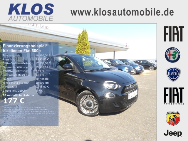500e 3+1 ICON NAVI KAMERA KEYLESS ALU KOMFORTPAKET