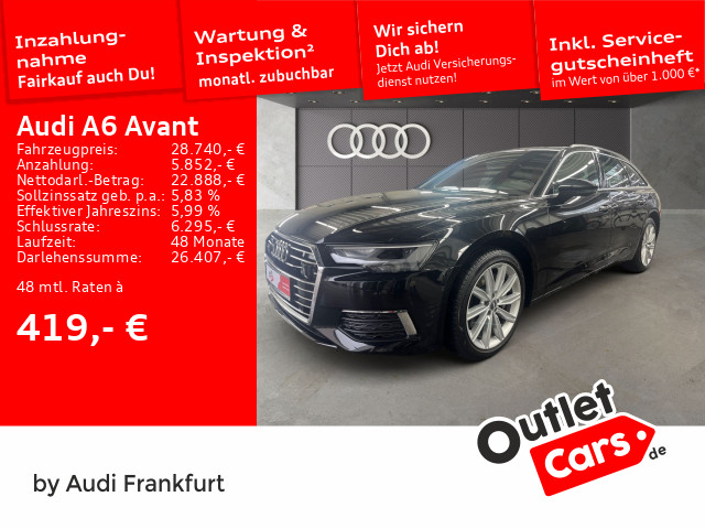 A6 Avant 45 TDI quattro tiptronic design LED Leder VC