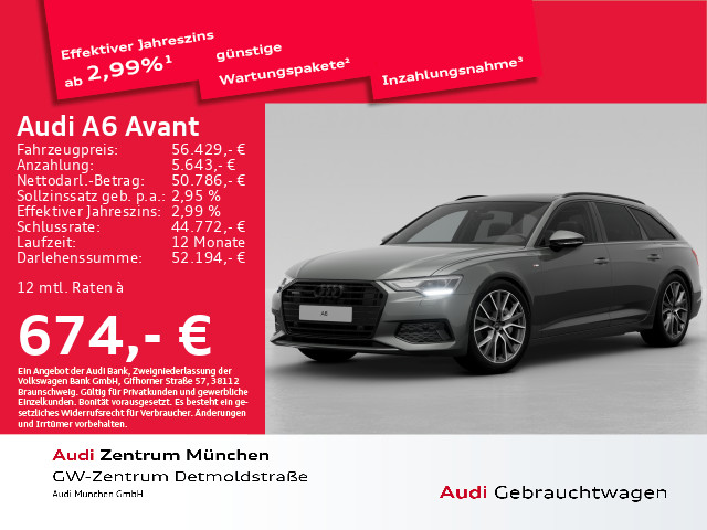 Audi A6 Avant 55 TFSI qu 2x S line