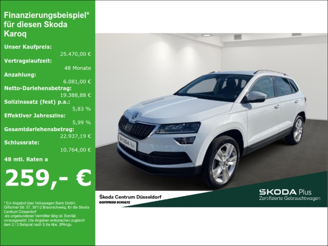 Karoq Style AHK Business-Paket Amundsen Fahrassistenz-Paket: Traveller