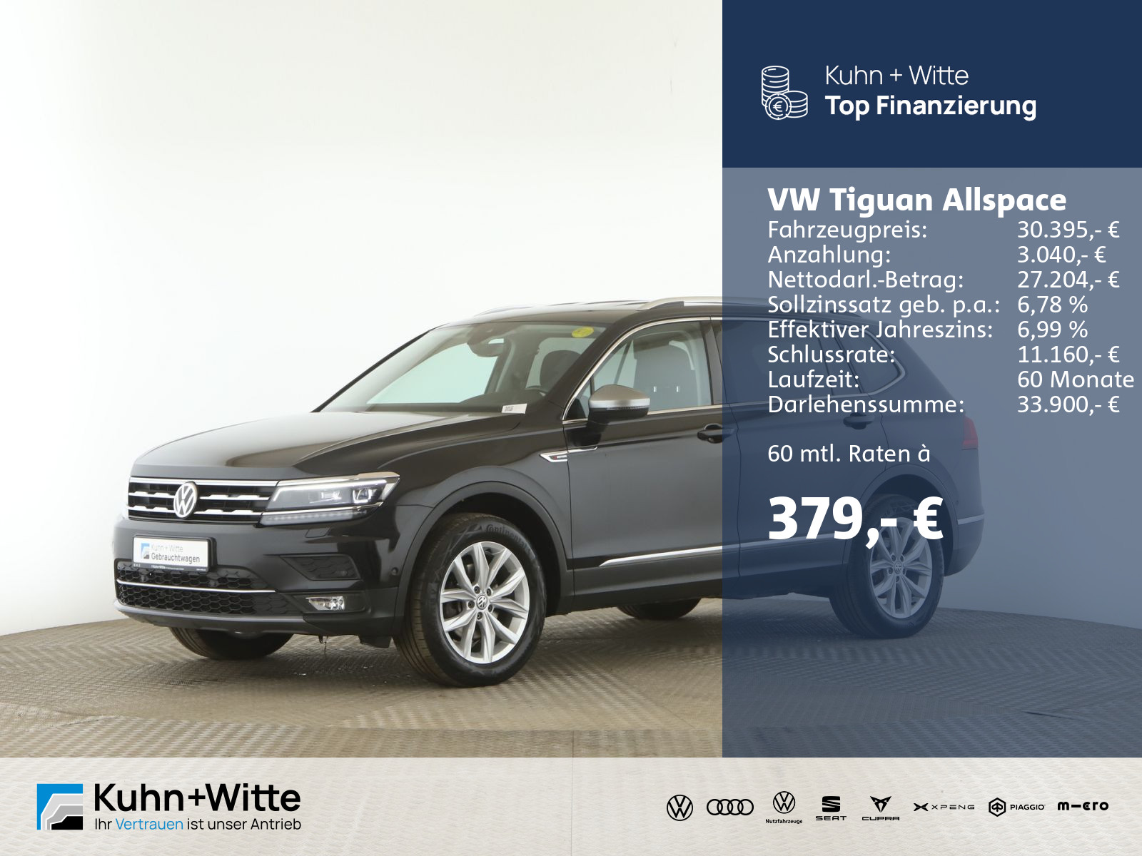 Tiguan Allspace 2.0 TDI Highline 4M *AHK*LED*RFK*Navi*