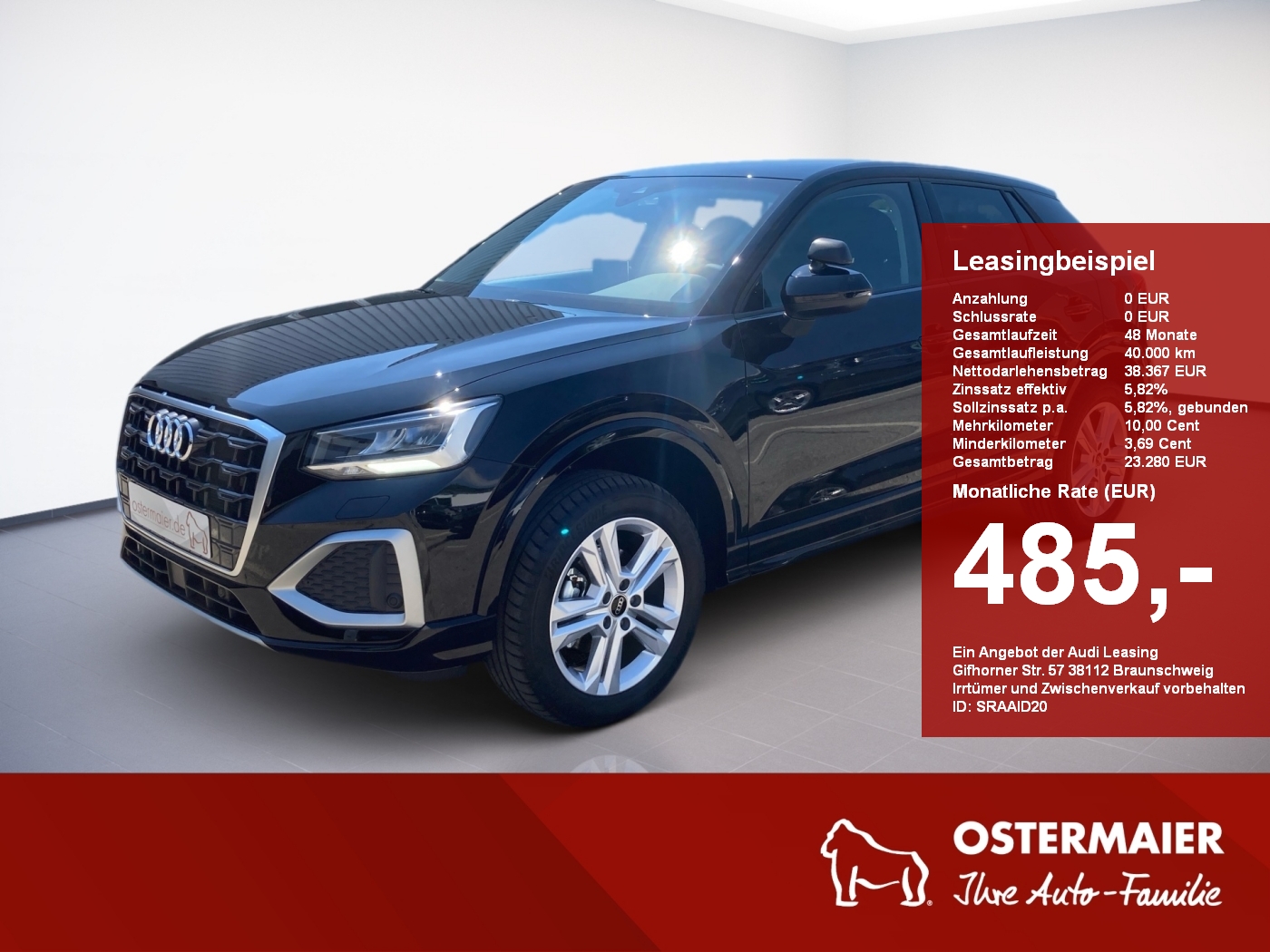 Q2 advanced 30 TDI Fahrschulfahrzeug