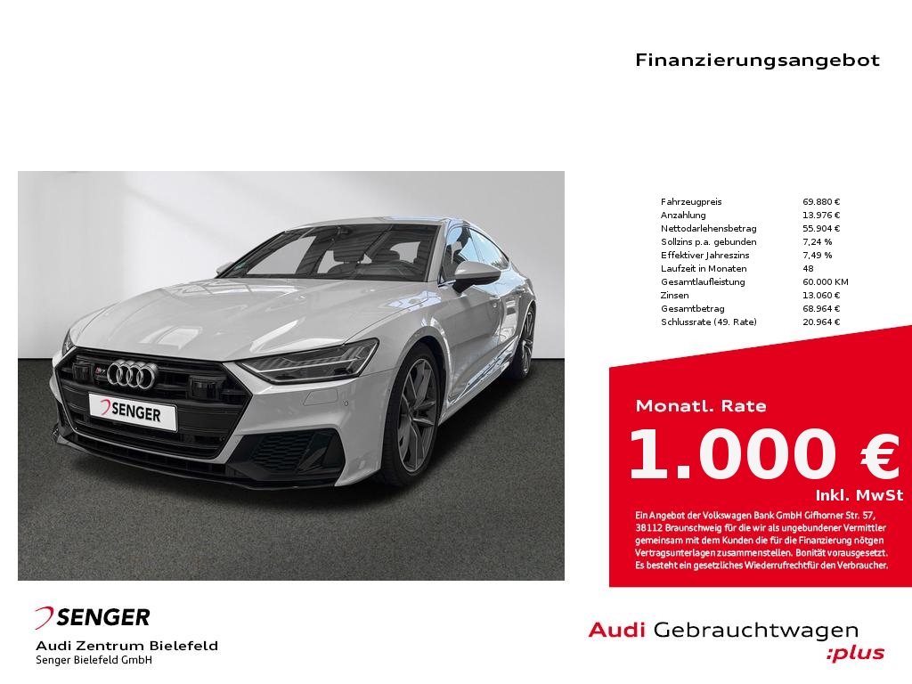 S7 Sportback 3.0 TDI quattro Matrix HUD B&O AHK