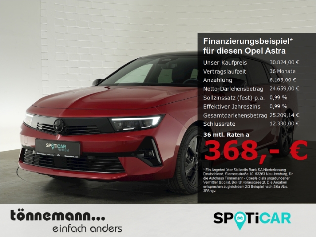 Opel Astra L ST ELECTRIC 54kWh DISPLAY LICHT °