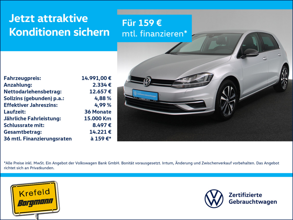 Golf VII 1.0 TSI IQ.DRIVE
