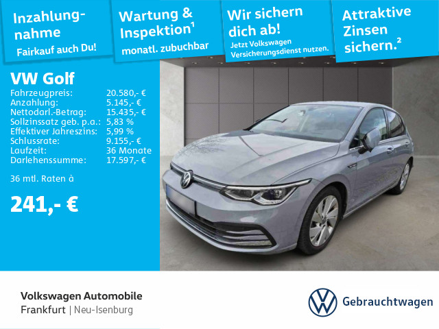 Volkswagen Golf 1.5 TSI VIII Style IQ Light