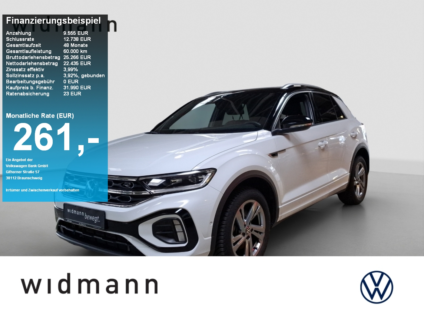 Volkswagen T-Roc 2.0 TDI R-Line 150 TDI
