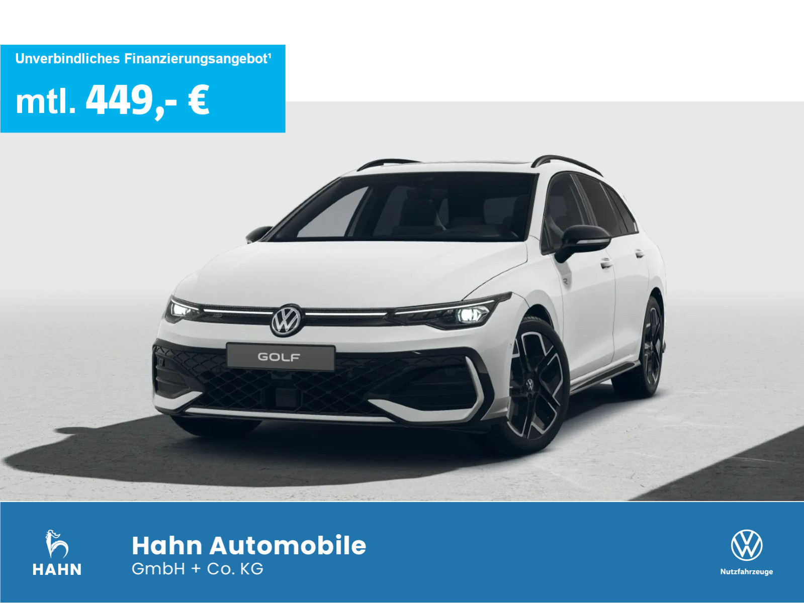 Golf Variant R-Line 1,5eTSI 110kW DSG LED 360° BLACK