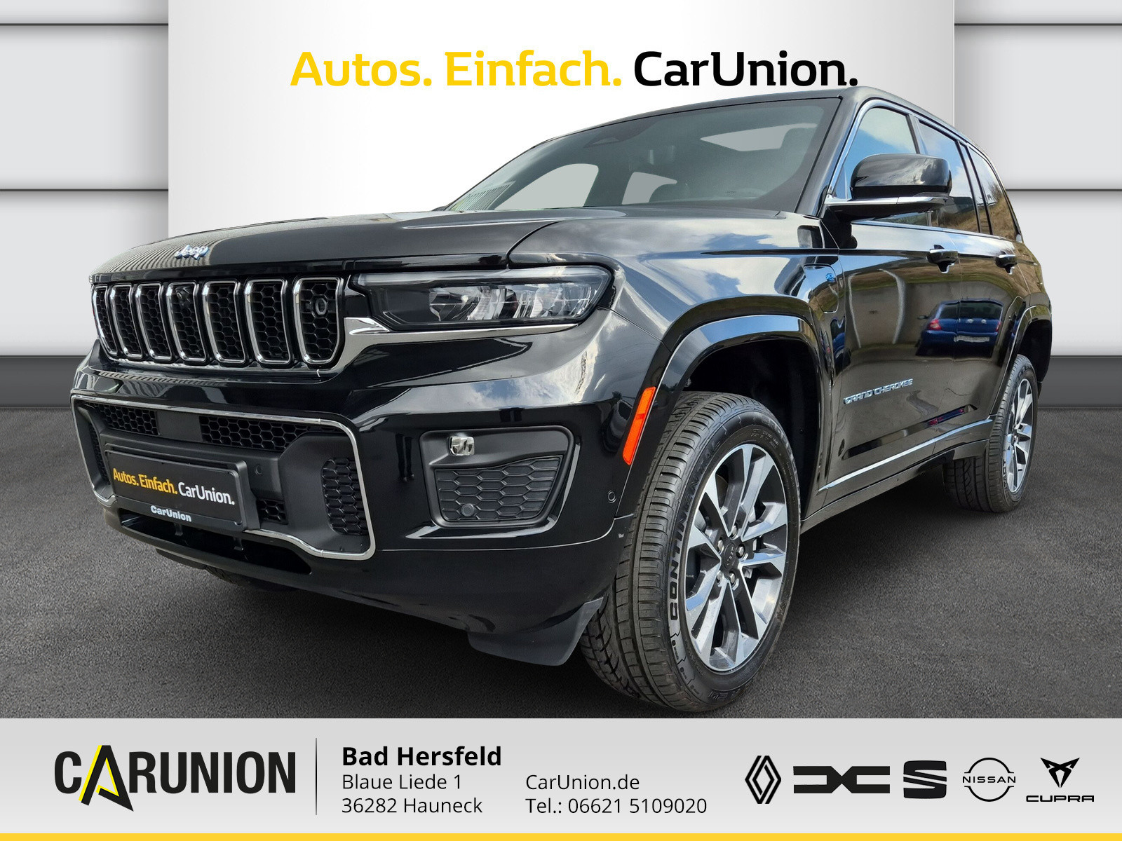 Grand Cherokee Cherokee (WL) Overland Plug-In-Hy