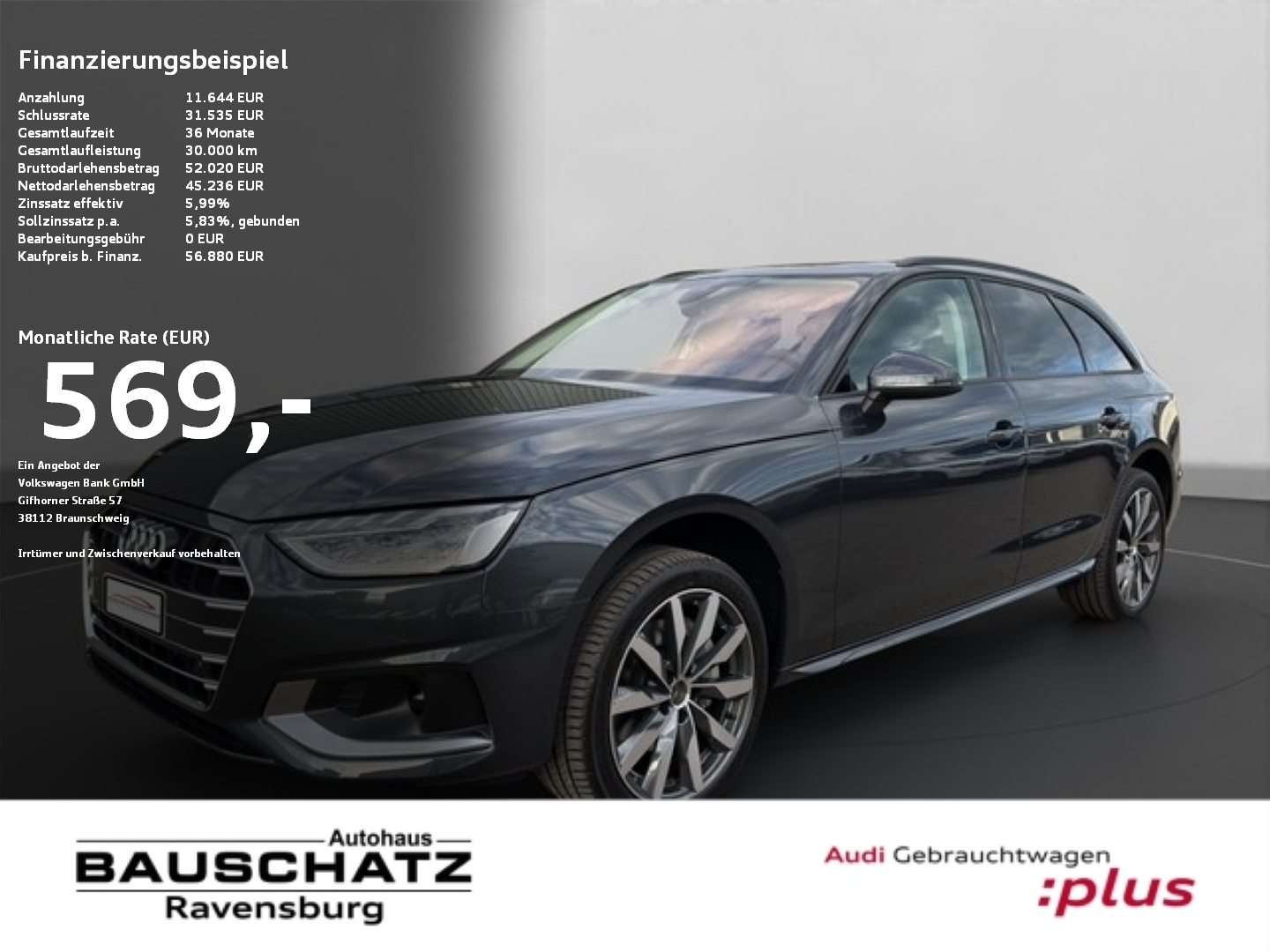 Audi A4 Avant advanced 40 TDI