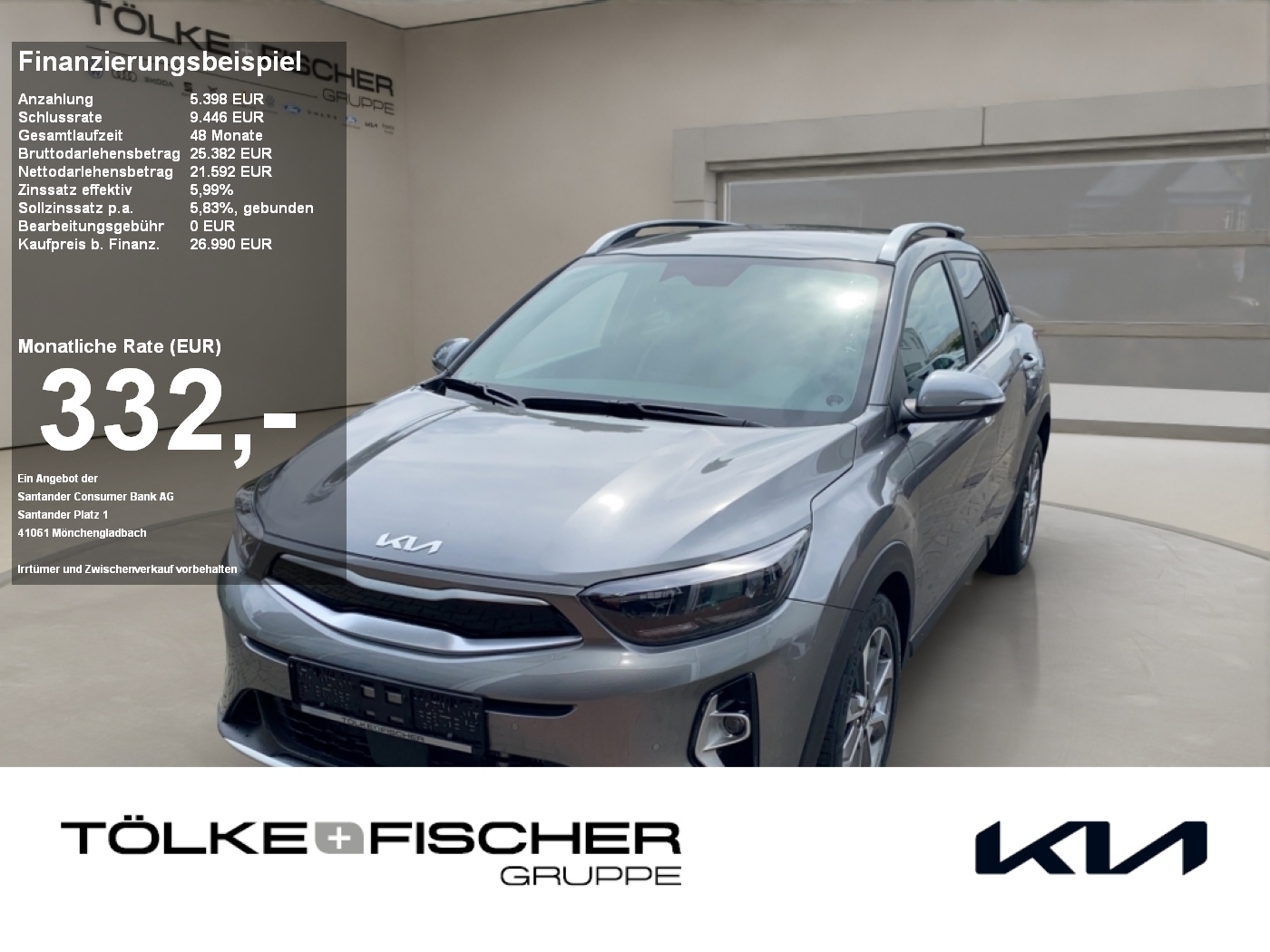 Kia Stonic 1.0 T-GDI 48V Spirit Technologie