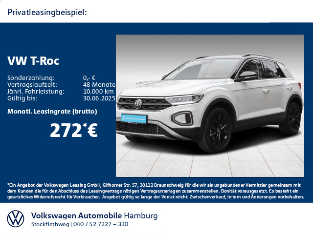 T-Roc 1.5 TSI Life DSG Navi Kamera CarPlay LED