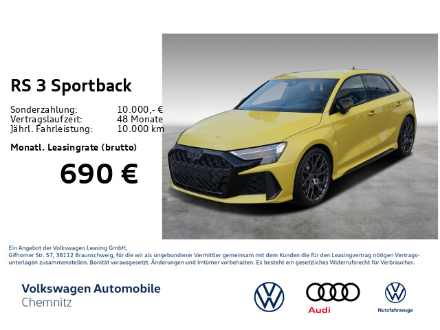 Audi RS3 Sportback 294kW Vmax280