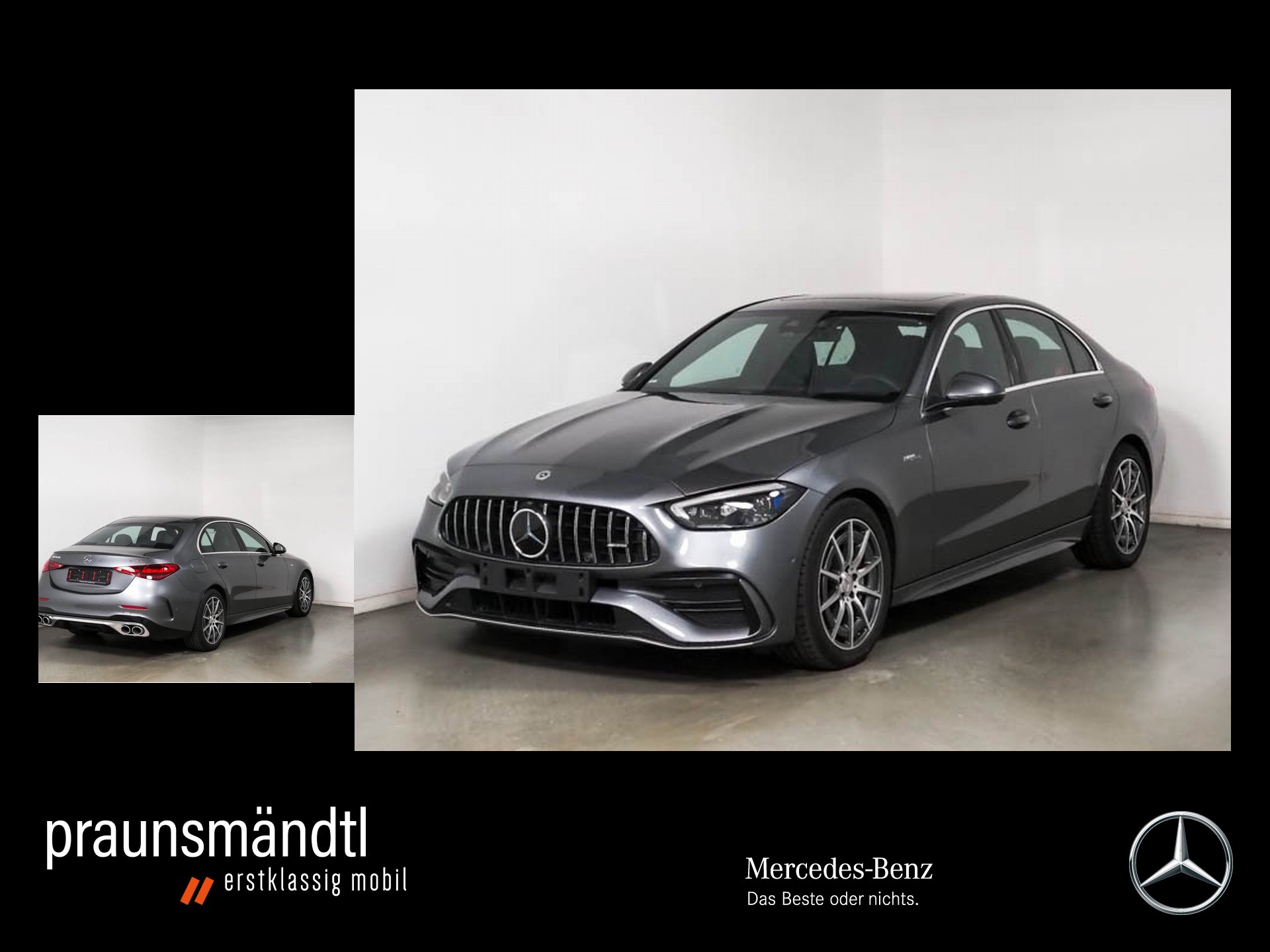 C 43 4M AMG Distr./MBUX/Kamera/StaHzg/AHK/GlasSD