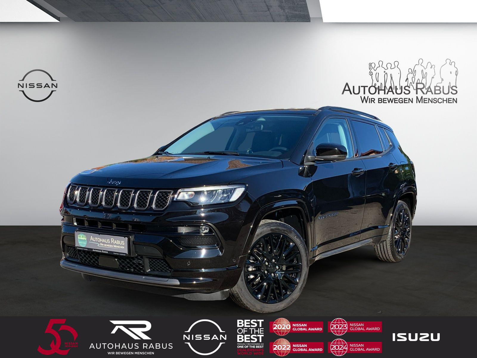 Compass 1.3 AT Hybrid 4WD Navi 360° SHZ LED PDC