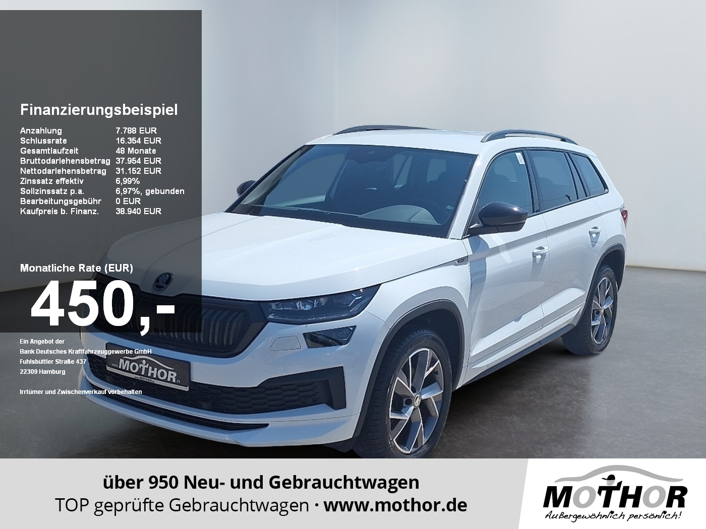 Kodiaq Sportline 1.5 TSI DSG ACC NAVI 4xSHZ
