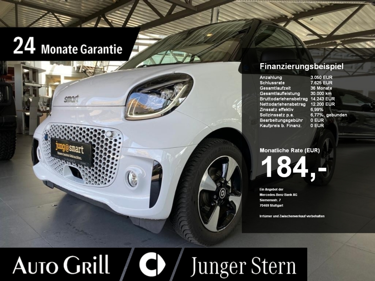 smart EQ fortwo Coupe Exclusive 22kw RfKam