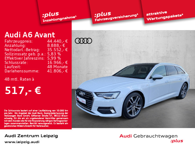 Audi A6 Avant 45 TDI sport q S-line