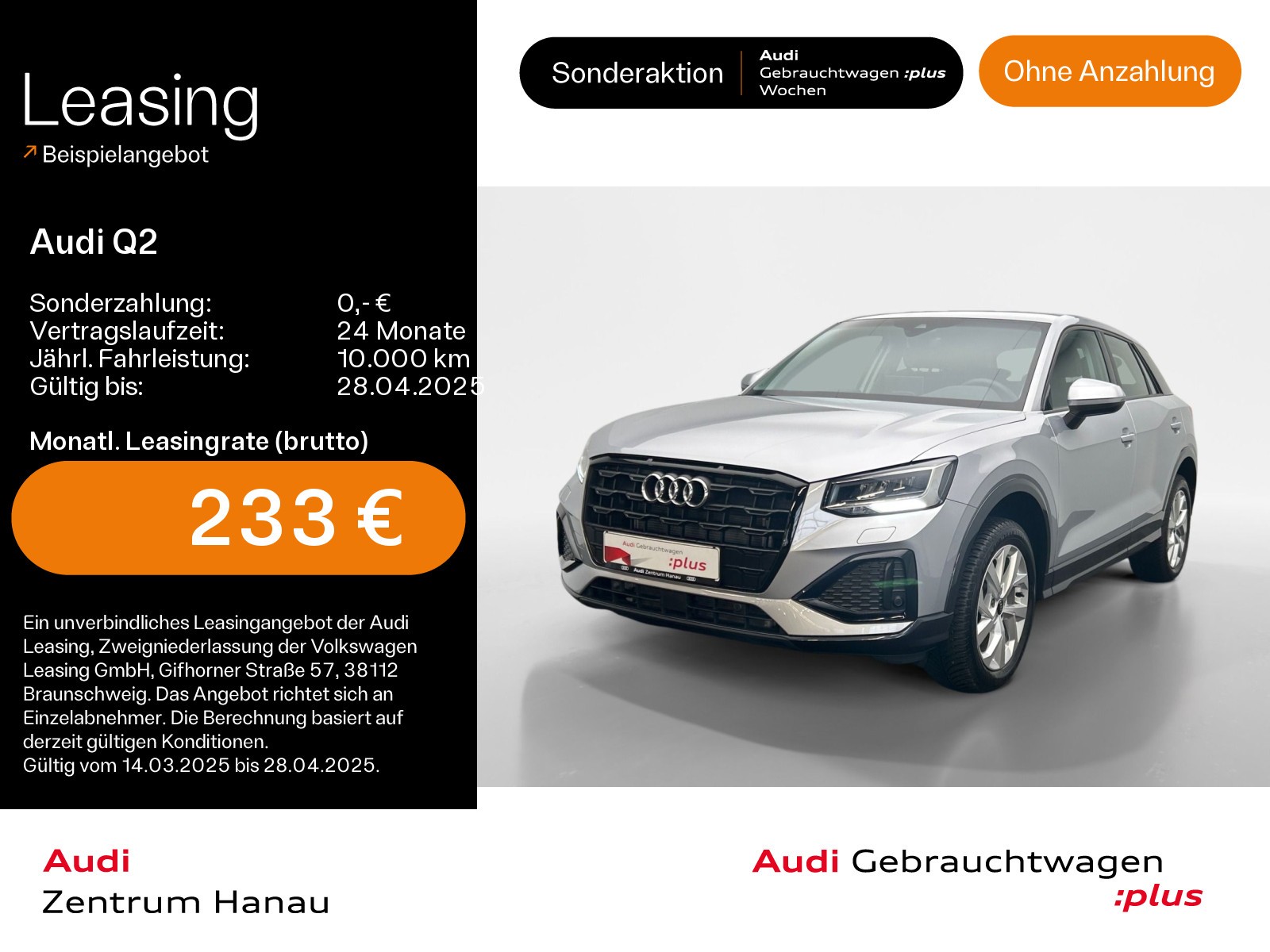 Q2 35 TDI advanced*LED*VIRTUAL*NAVI-PLUS*KAMERA*17ZOLL