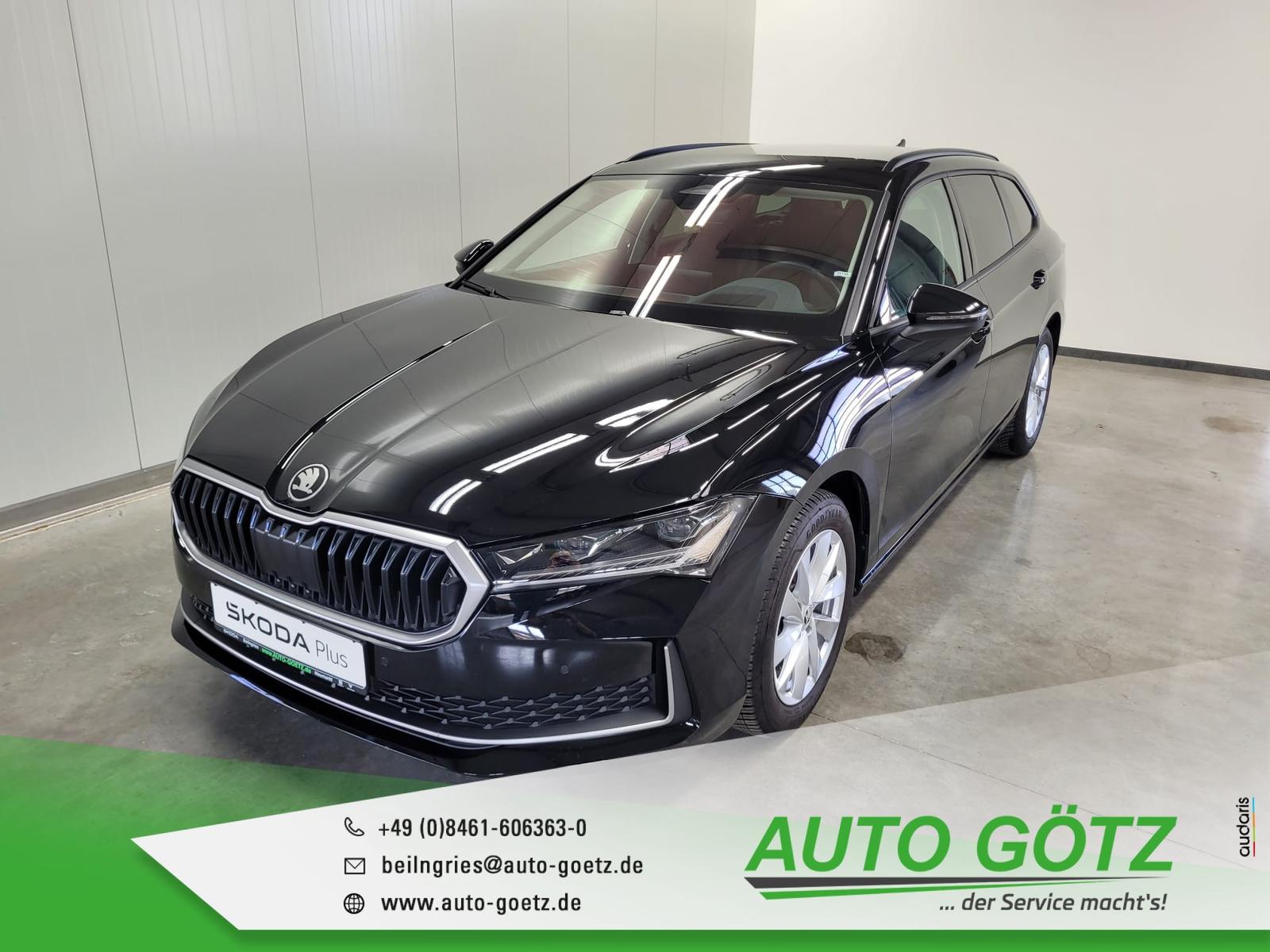 Superb Combi Selection DSG AHK-Vorb.*Navi*Matrix*ACC*Kamera*Blind-Spot*Head-Up*elektr. Heckkl.*LichtAssist*Kessy*Induktiv Laden*Frontscheibenheiz*Lenkradheiz*Massage-Sitz*Ladeboden*SmartLink*PDC*vo+hi*Sitzheiz*Freispr.*VZE*DigiCockpit*SpurAssist*Sunset*DAB*Spiegel elektr. anklappbar*4xEFH*Armlehne*C