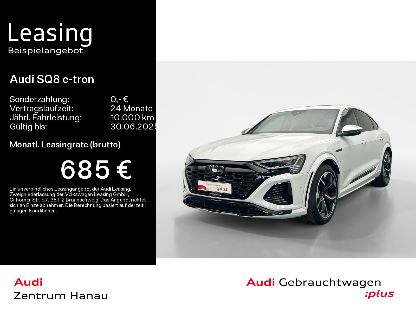SQ8 e-tron Sportback AHK*PANO*S-SITZE*21ZOLL*MATRIX