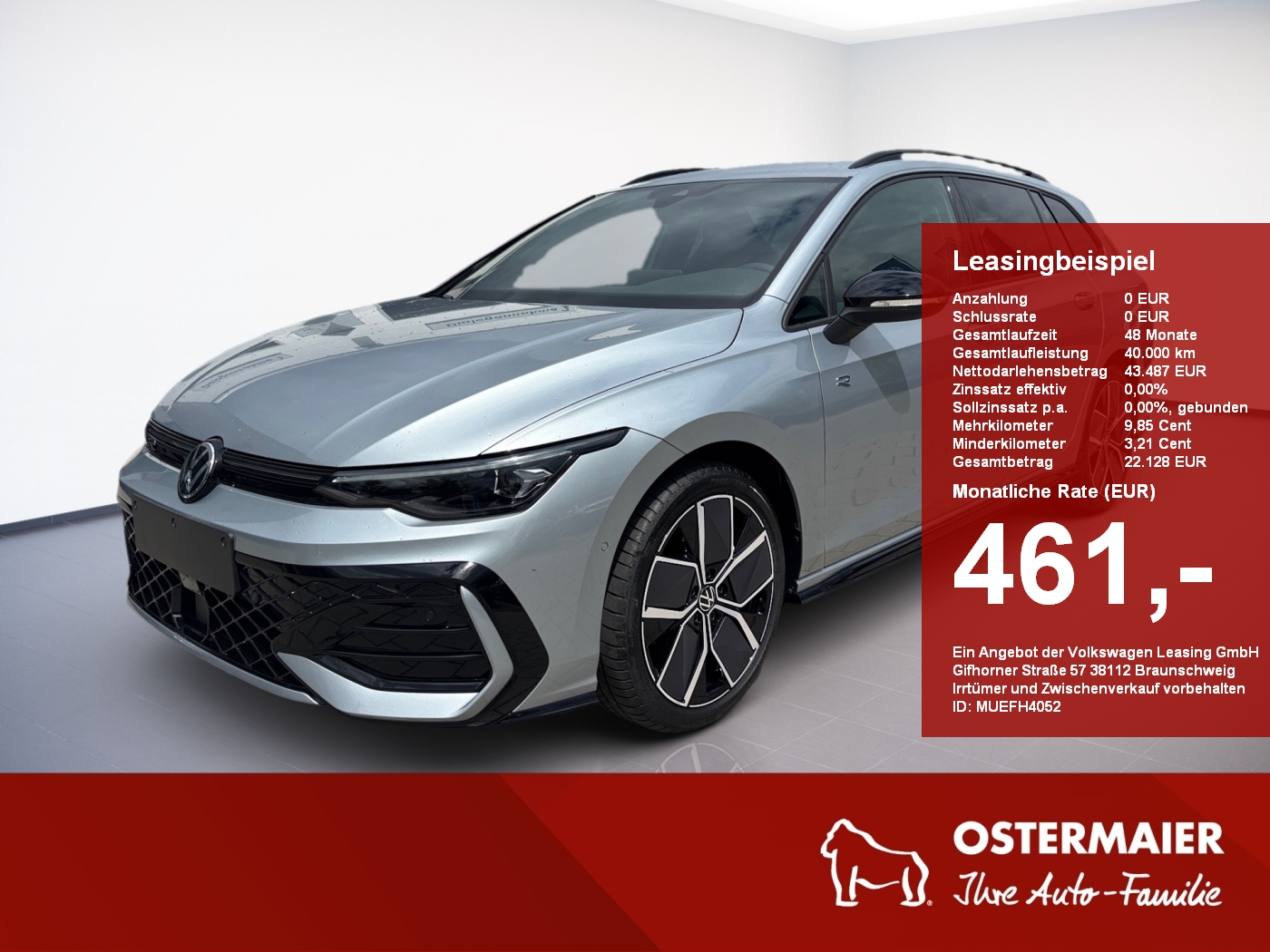 Golf VIII Variant R-Line 1.5eTSI 150PS DSG IQ.LIGHT,DCC,AHK,ACC,NAVI,18ALU,KAMERA Facelift