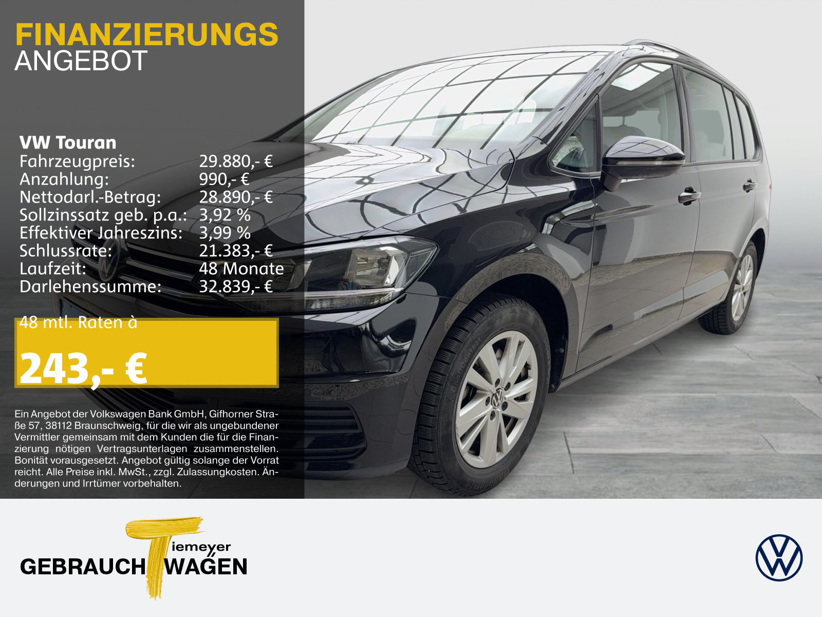 Touran 1.5 TSI COMFORTLINE 7-SITZE VIRTUAL SITZHZ PDC